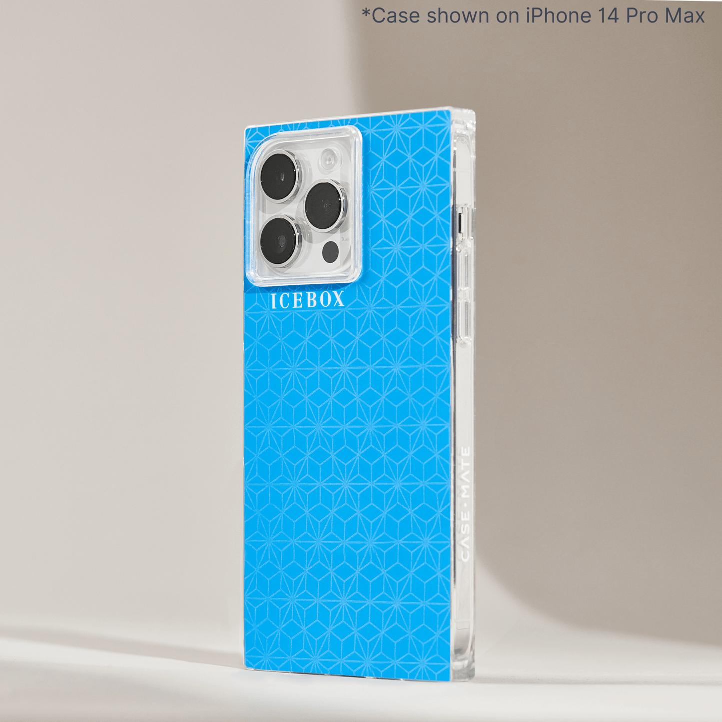 Icebox Facet Blue Gold (MagSafe) - iPhone 14