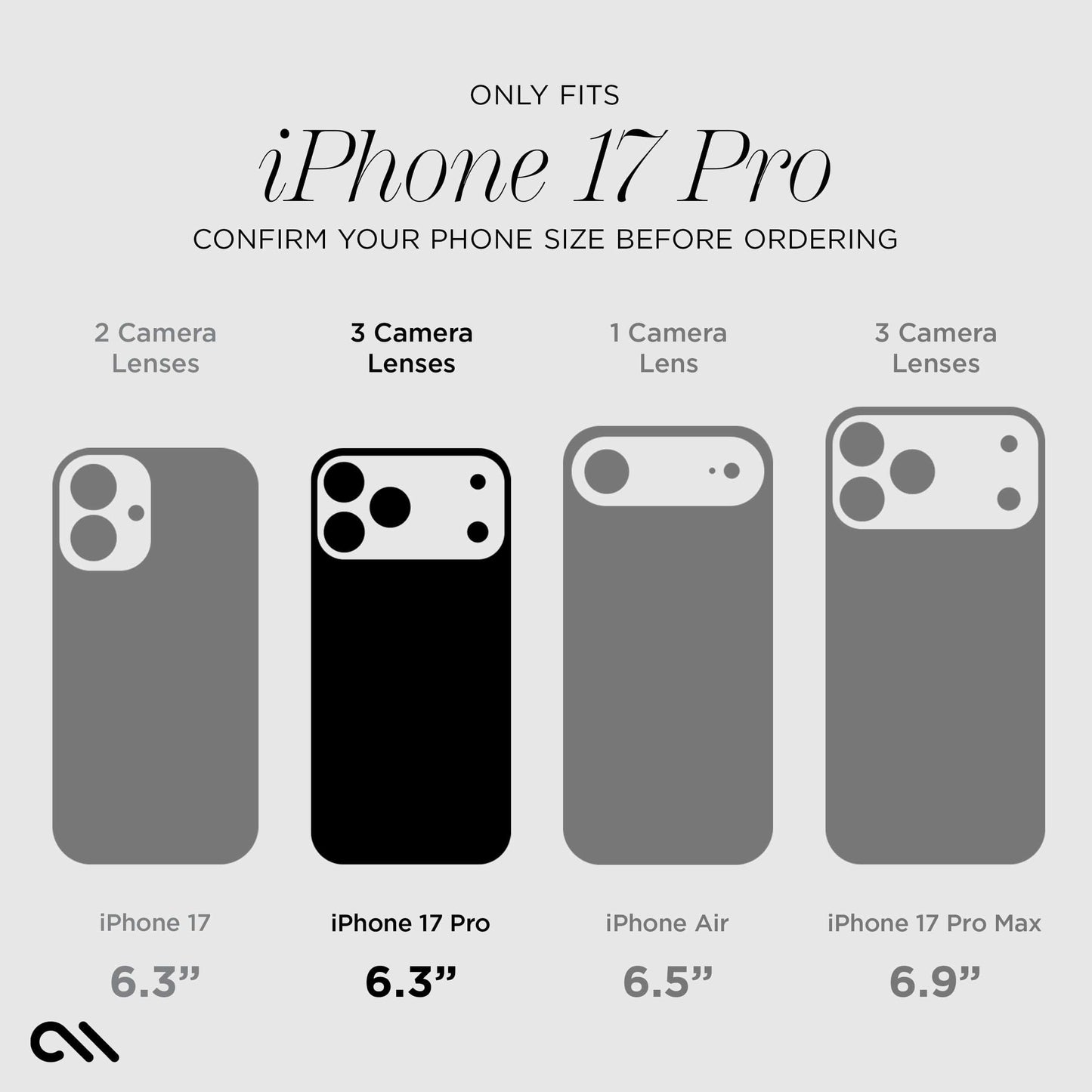 Easy Apply Glass Screen Protector 3 Pack - iPhone 17 Pro