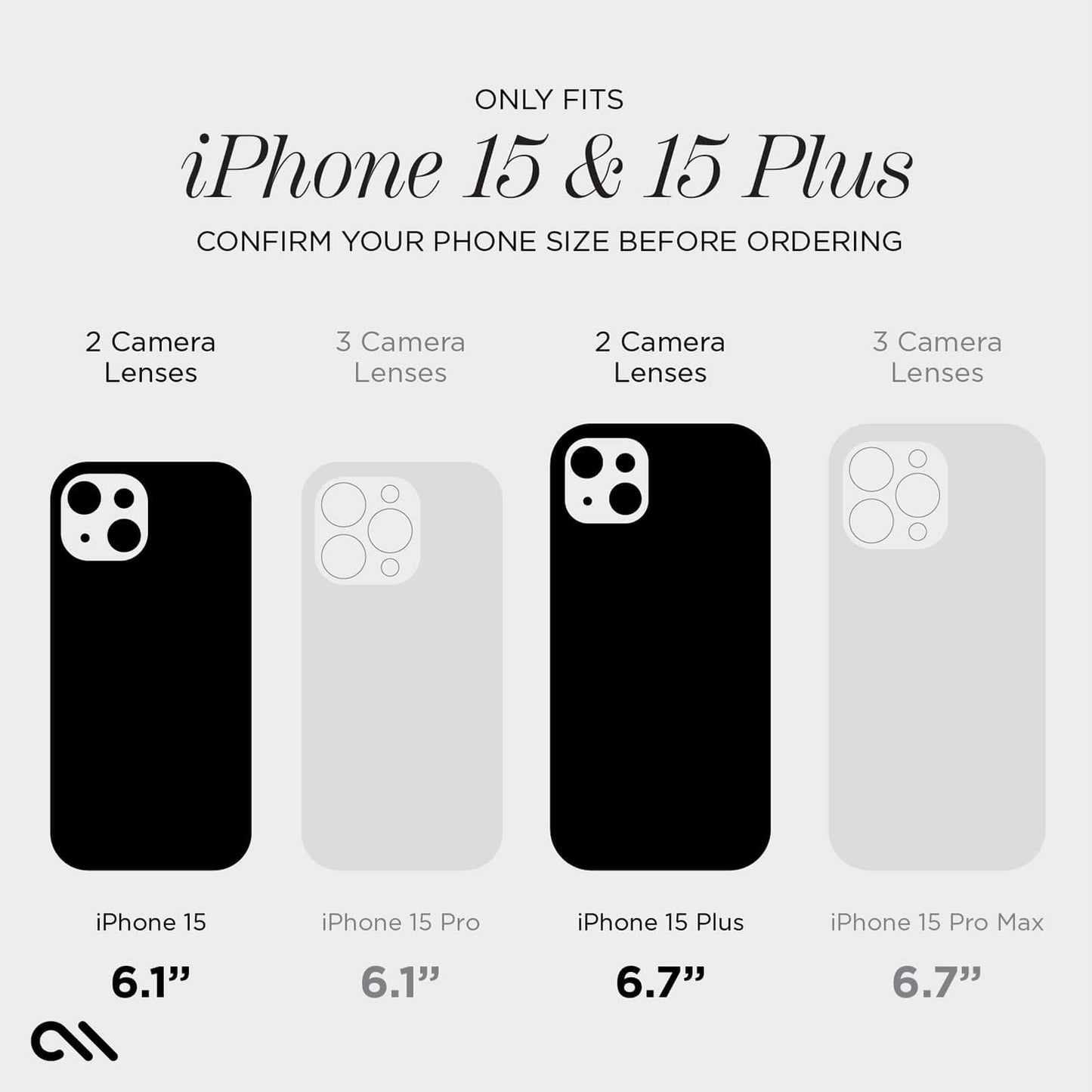 Glass Camera Lens Protector - iPhone 15 / 15 Plus