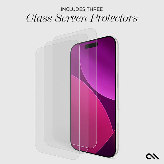 Easy Apply Glass Screen Protector 3 Pack - iPhone Air