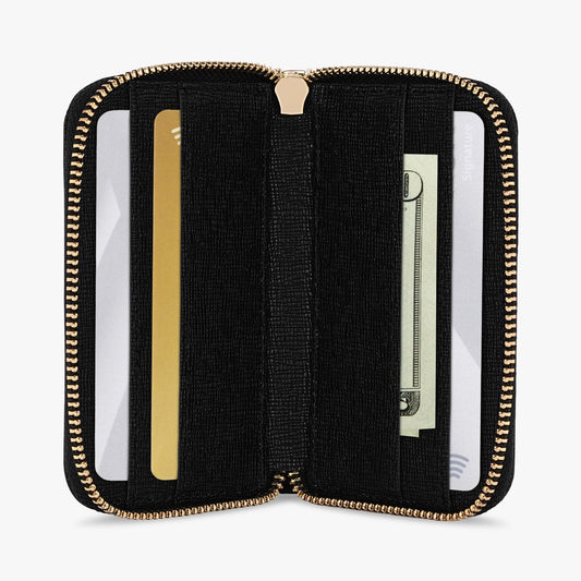 kate spade new york Midnight Black Devin Zip MagSafe Wallet