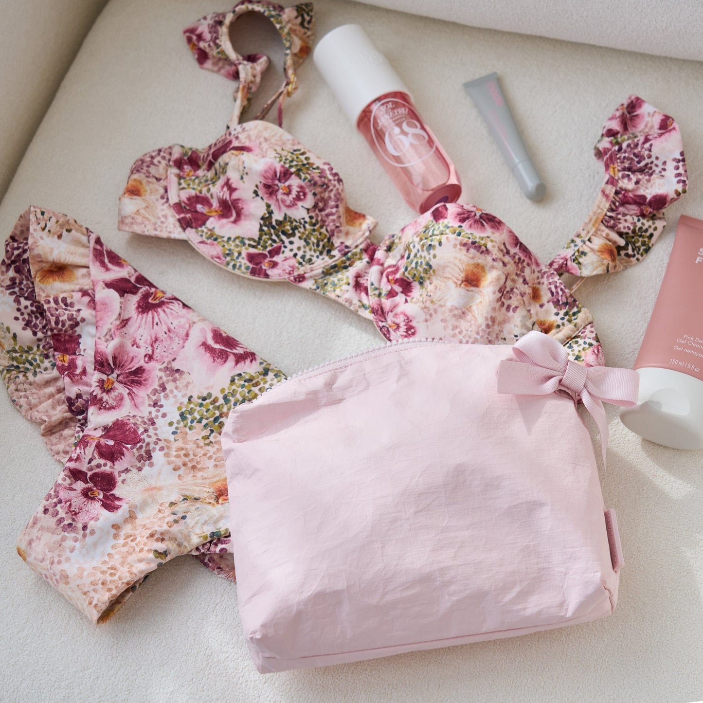 Crinkle Makeup Bag