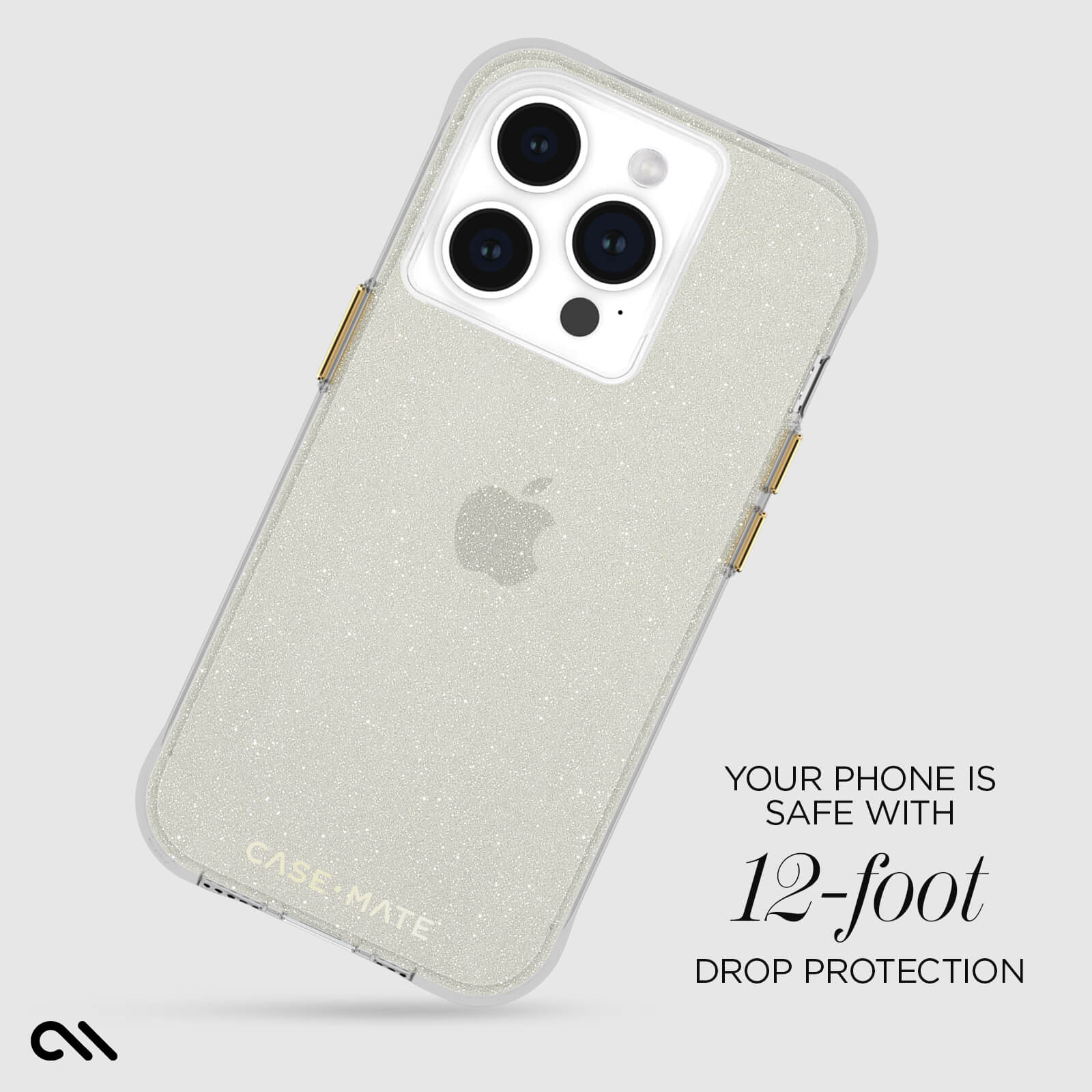 Sheer Crystal Gold - iPhone 15 Pro