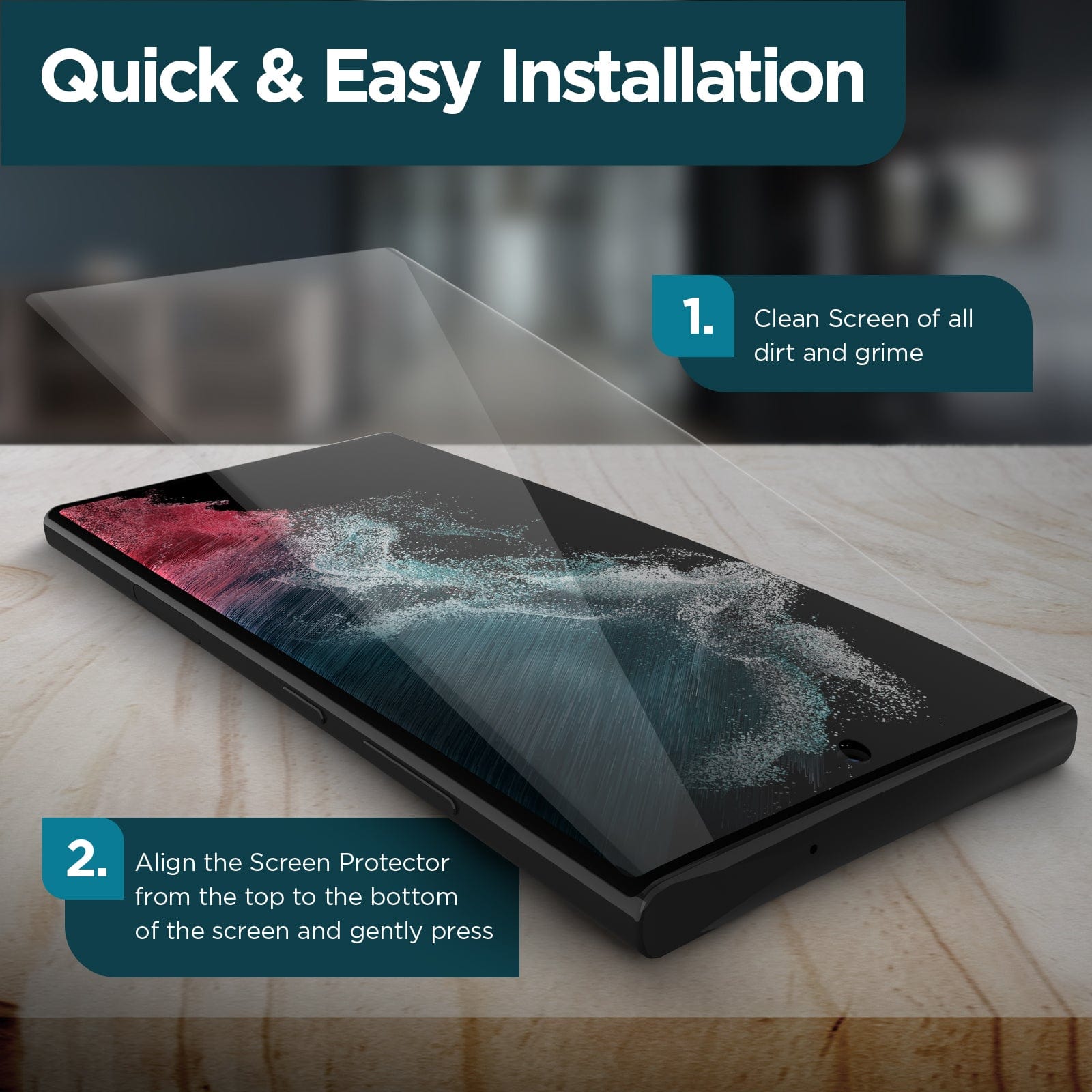 FlexiShield Screen Protector - Galaxy S23 Ultra