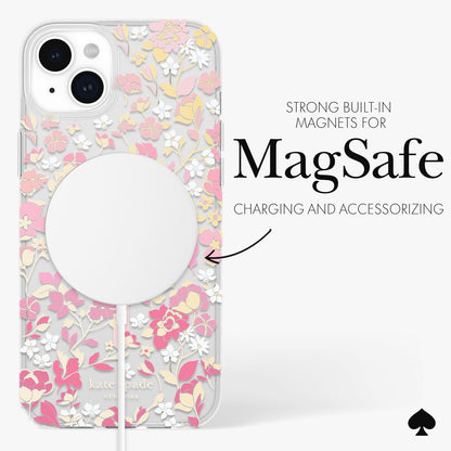 kate spade new york Flowerbed MagSafe - iPhone 15 Plus