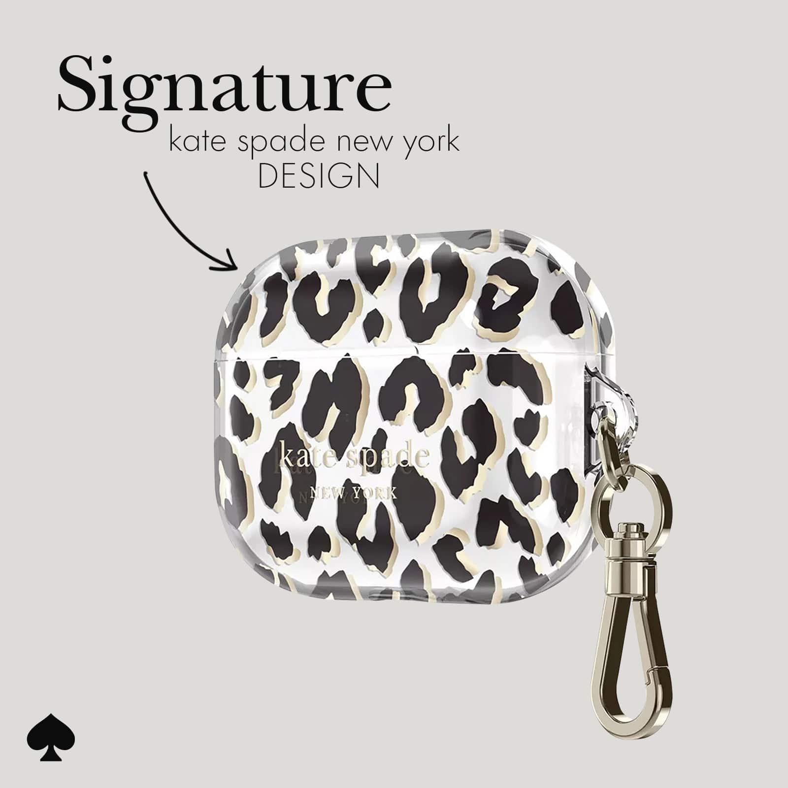 kate spade new york City Leopard - AirPods Pro 1 & 2