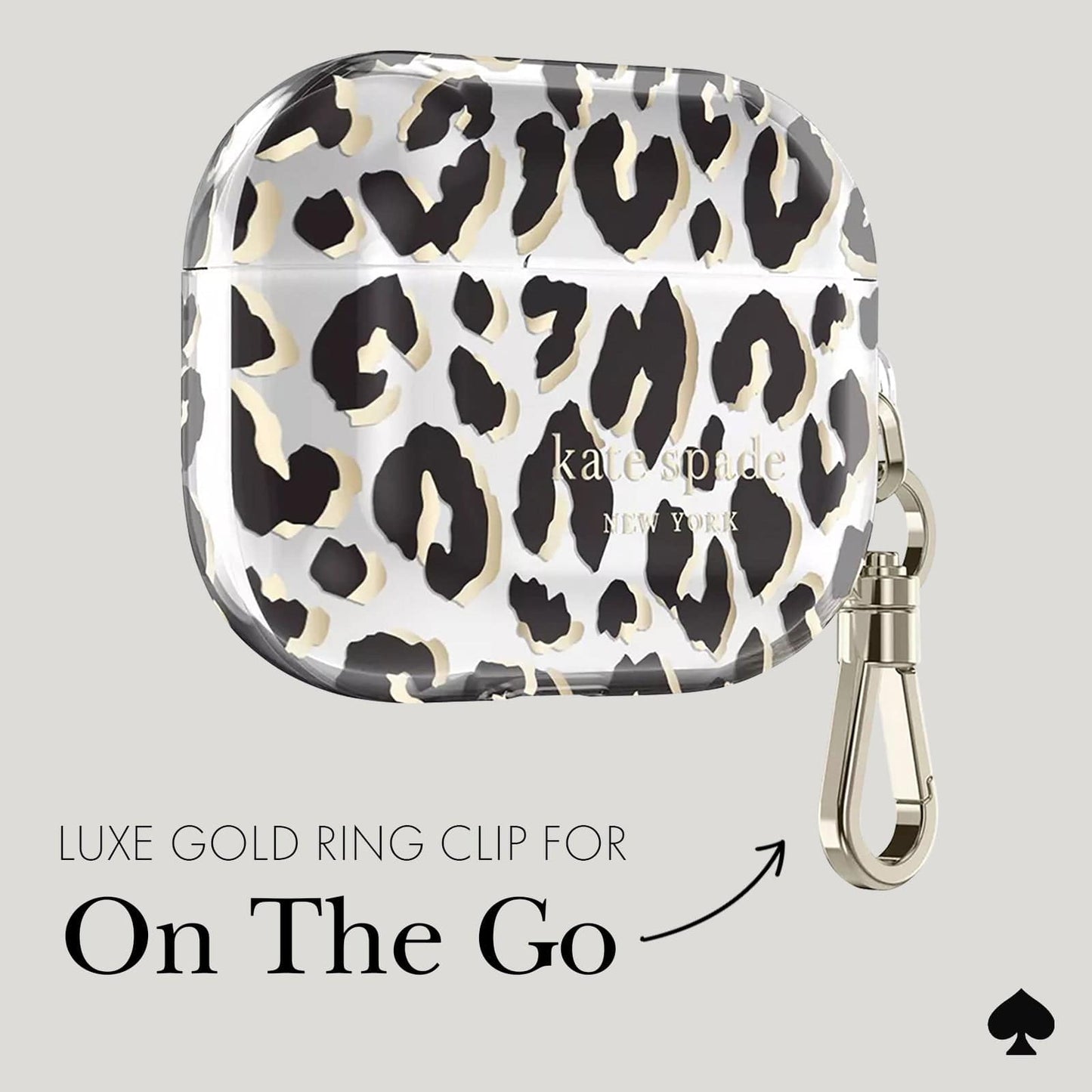 kate spade new york City Leopard - AirPods Pro 1 & 2
