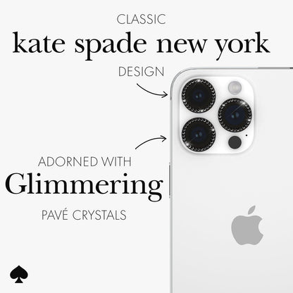 kate spade new york Camera Lens Protector Set in Stone Nightfall - iPhone 15 Pro / Pro Max