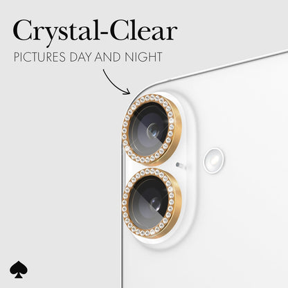 kate spade new york Camera Lens Protector Set in Stone - iPhone 16 / 16 Plus