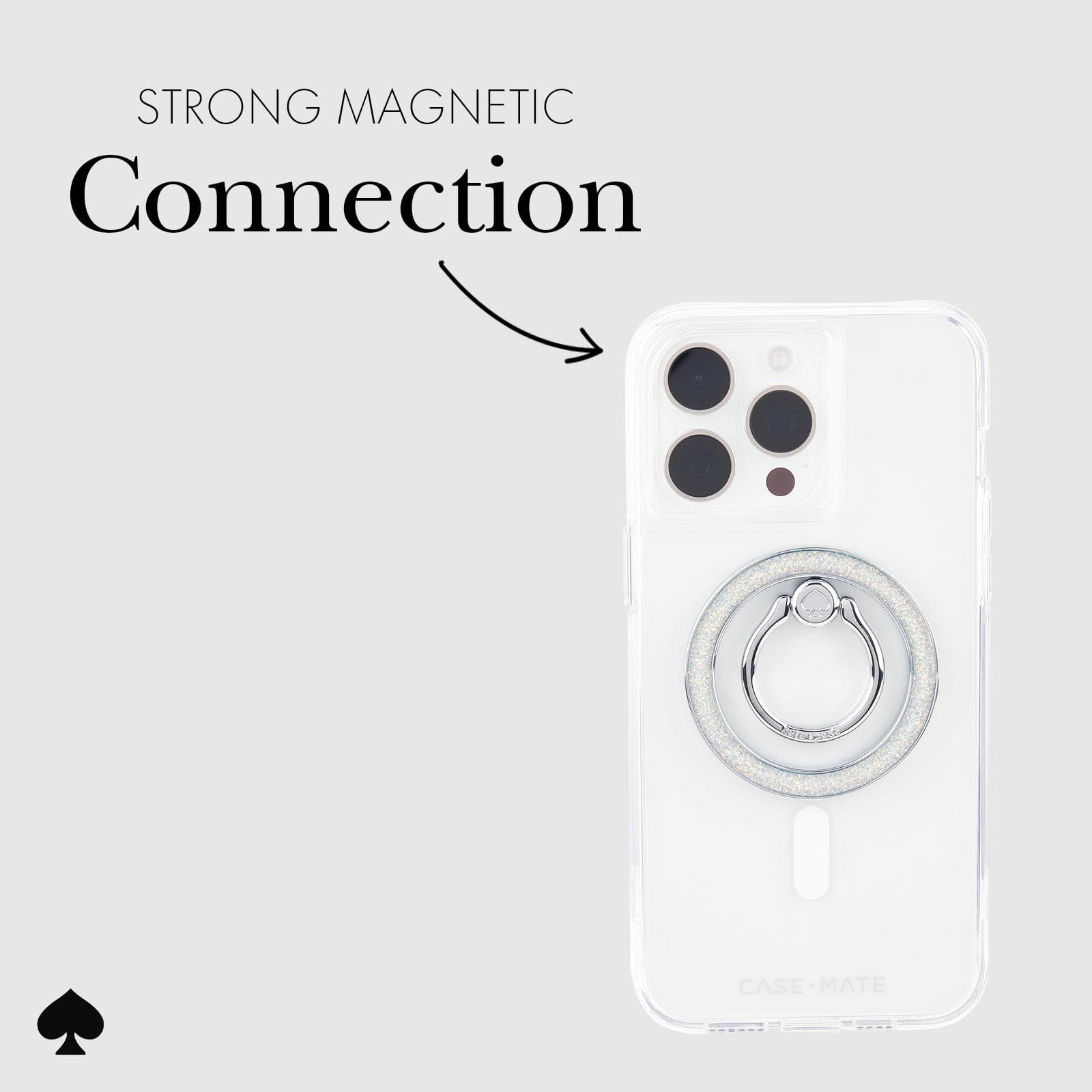 kate spade new york That Sparkle MagSafe Ring Stand
