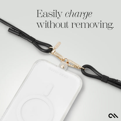 Black Rope Phone Crossbody