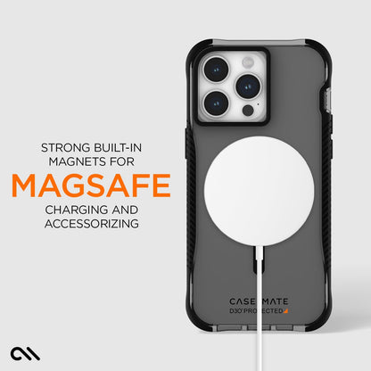 Tough Grip D3O® Black MagSafe - iPhone 15 Pro Max