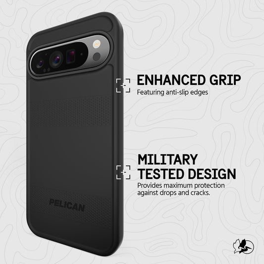 Pelican Protector (Black) - Pixel 9 Pro XL