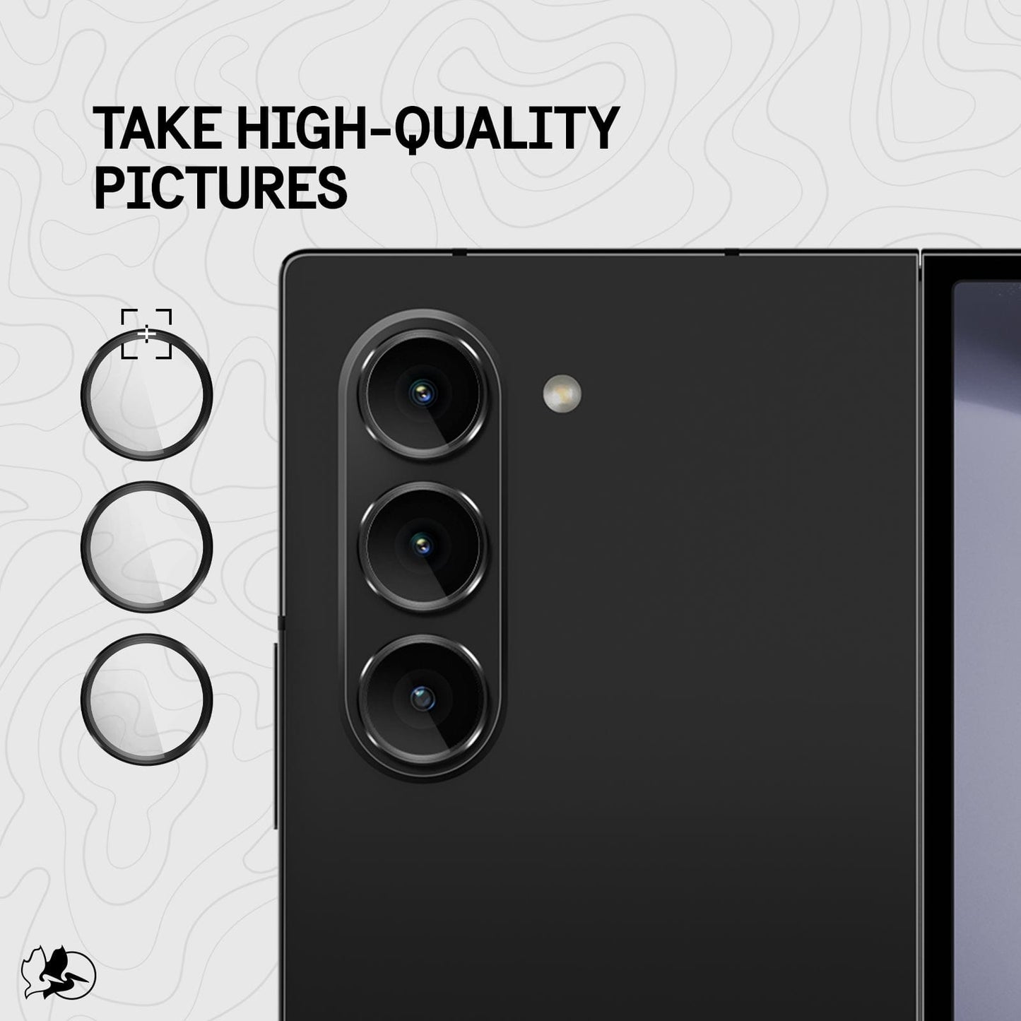 Pelican Camera Lens Protector - Galaxy Z Fold6