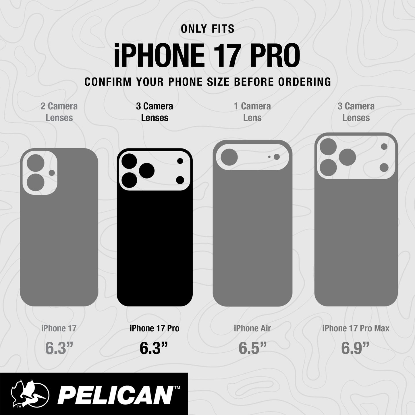 Pelican Protector Clear MagSafe w/ Camera Stand - iPhone 17 Pro