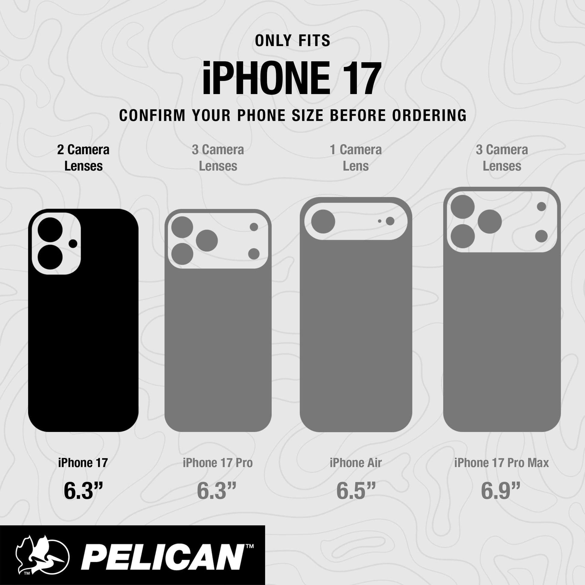 Pelican Ranger Clear MagSafe - iPhone 17