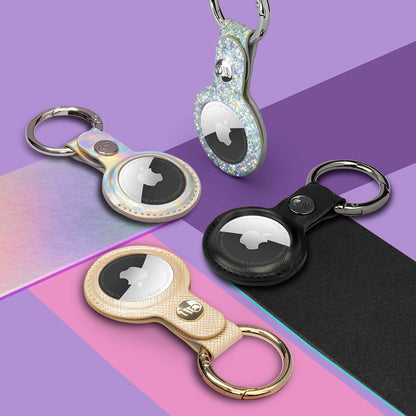 Keychain AirTag Case (Black) - AirTag Case