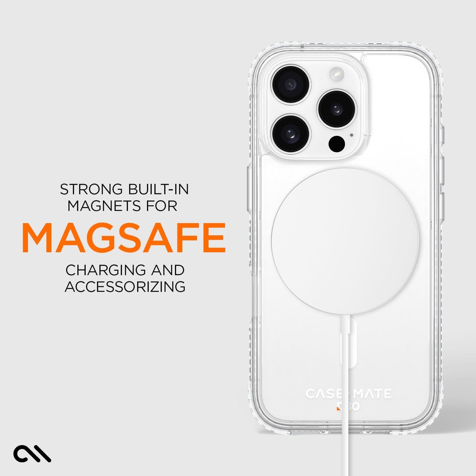 Tough D3O® Clear MagSafe - iPhone 16 Pro