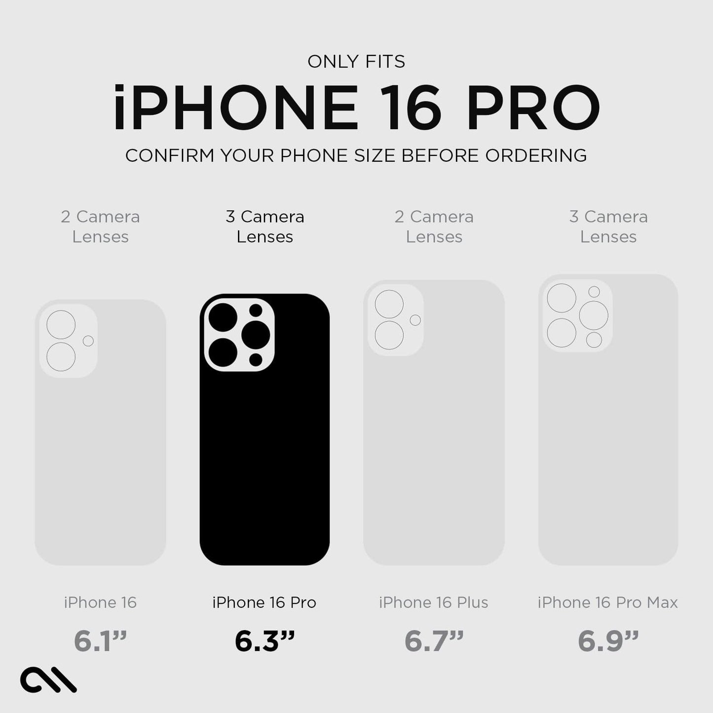 Tough D3O® Clear MagSafe - iPhone 16 Pro