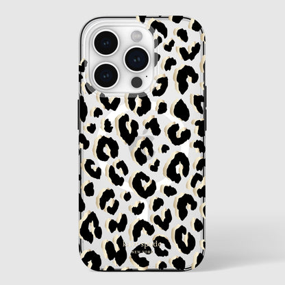 kate spade new york City Leopard MagSafe - iPhone 15 Pro
