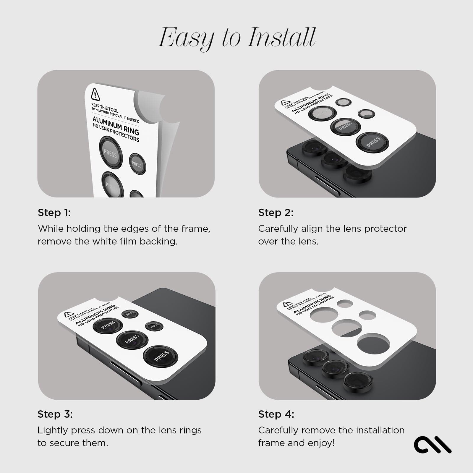 Camera Lens Protector - Galaxy S25 Ultra