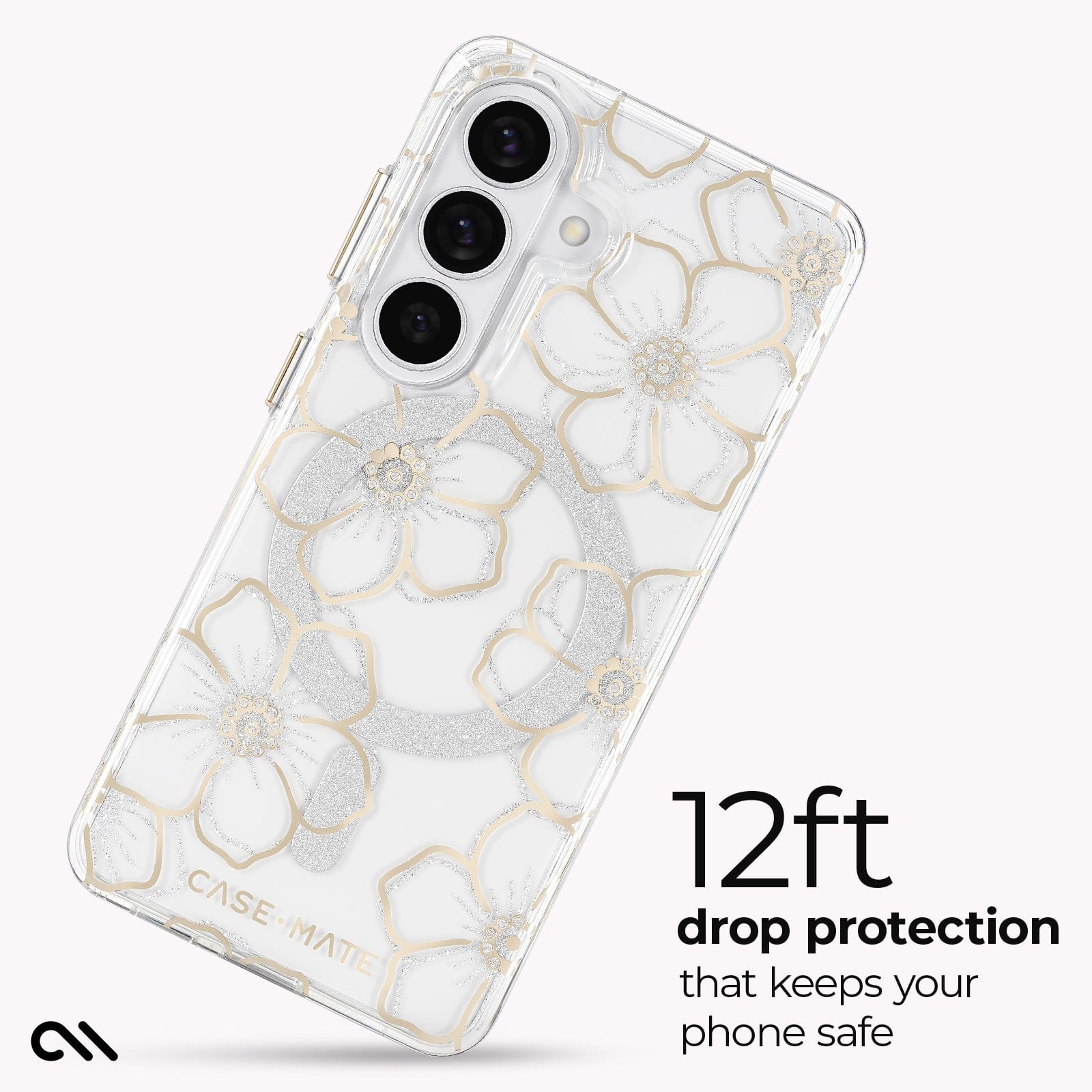 Floral Gems with Magnet - Galaxy S26