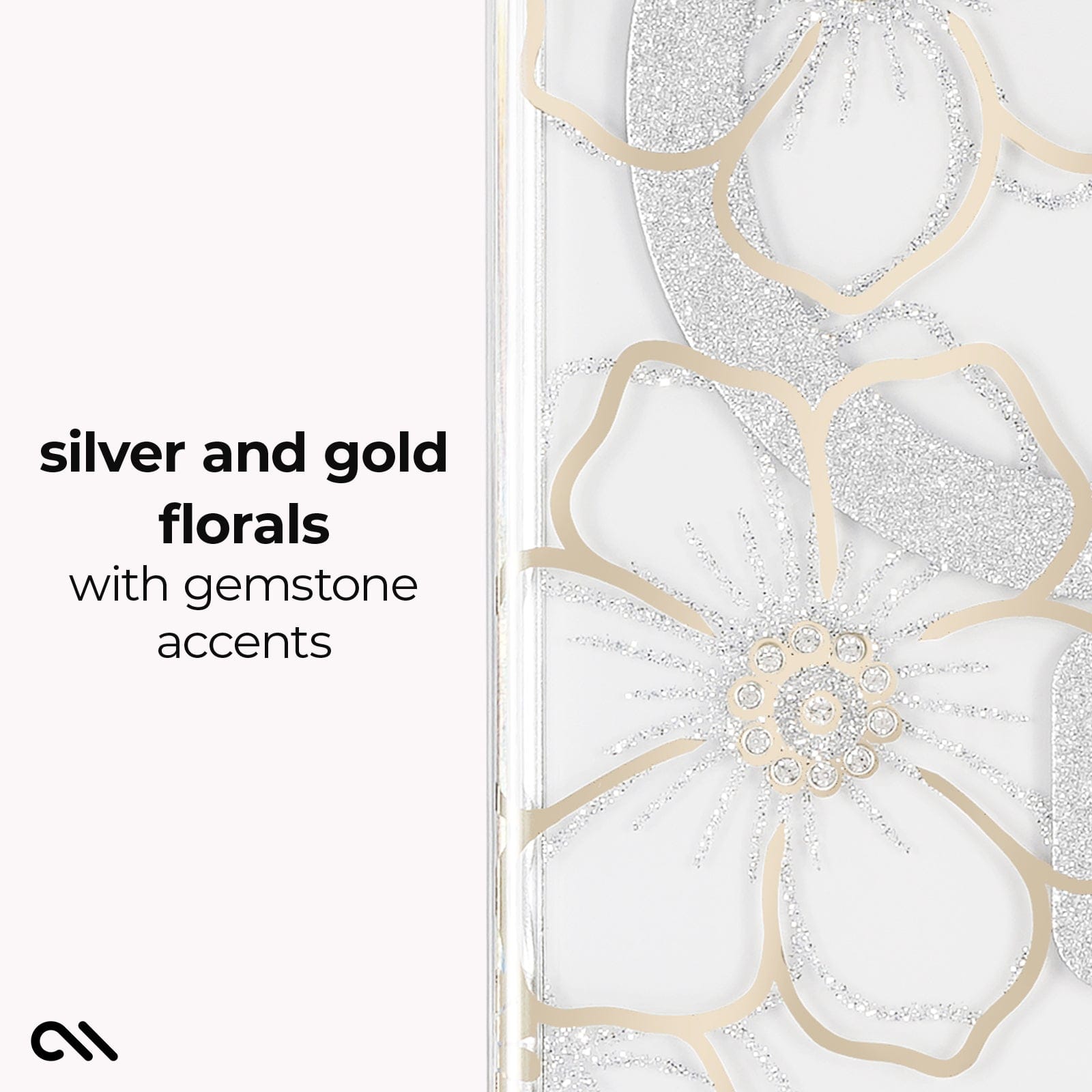 Floral Gems with Magnet - Galaxy S26