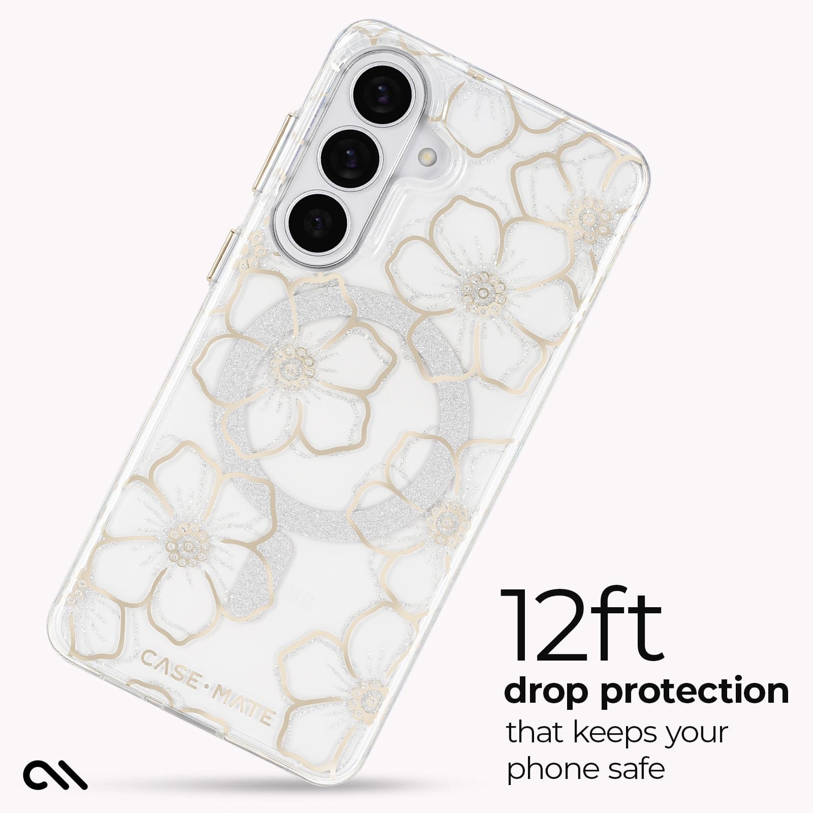 Floral Gems with Magnet - Galaxy S26+