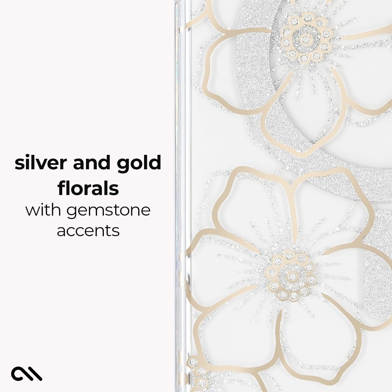 Floral Gems with Magnet - Galaxy S26 Ultra