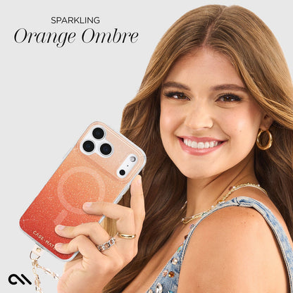 Sheer Twinkle Orange Ombré MagSafe - iPhone 17 Pro Max