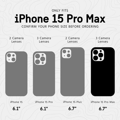 Pelican Shield Brushed Aluminum MagSafe - iPhone 15 Pro Max