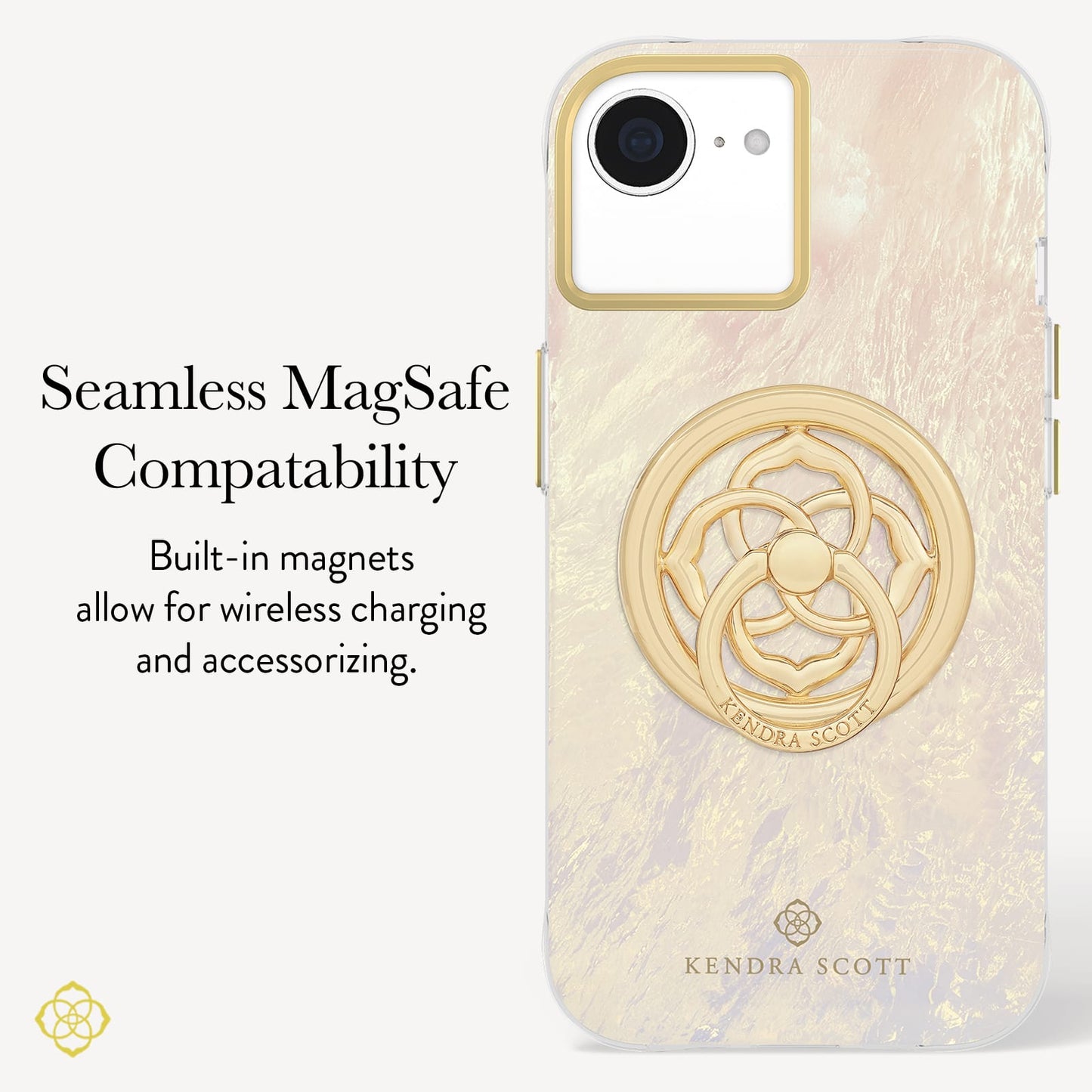 Kendra Scott Ivory Pearl MagSafe - iPhone 17e/16e