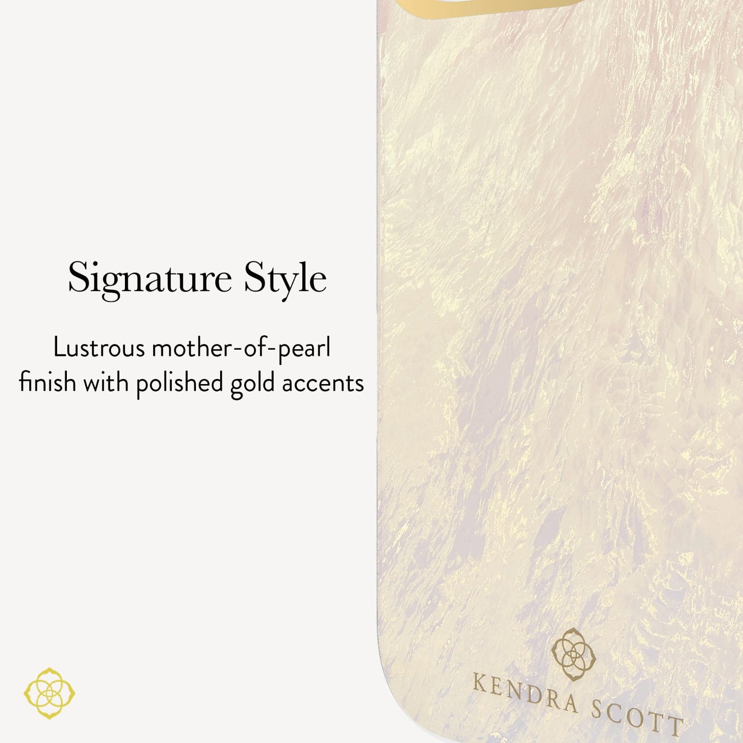 Kendra Scott Ivory Pearl MagSafe - iPhone 16 Pro