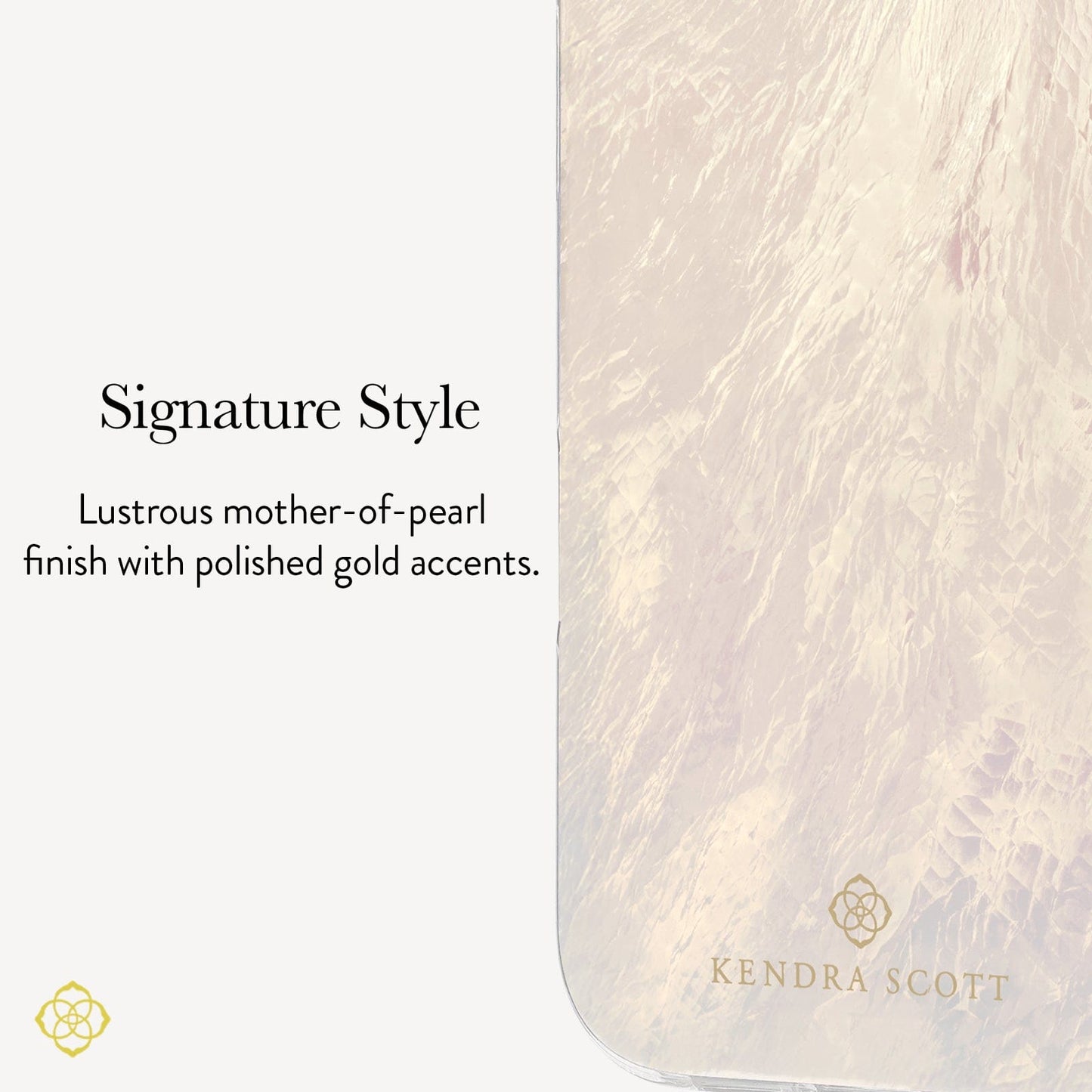 Kendra Scott Cream Pearl MagSafe - iPhone 17