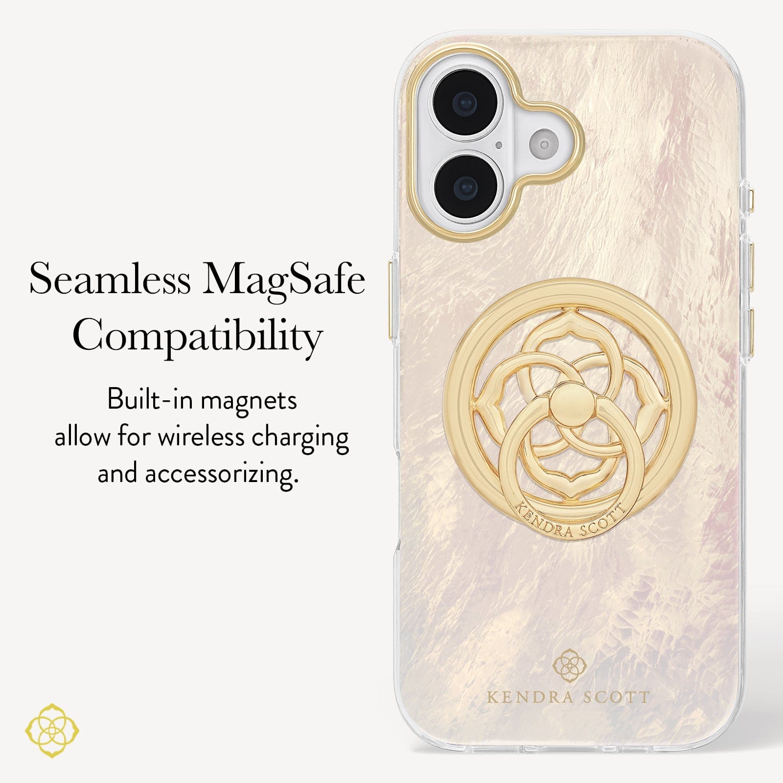 Kendra Scott Cream Pearl MagSafe - iPhone 17
