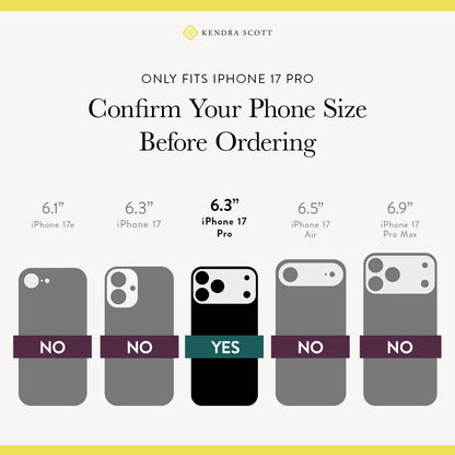Kendra Scott Ivory Pearl MagSafe - iPhone 17 Pro