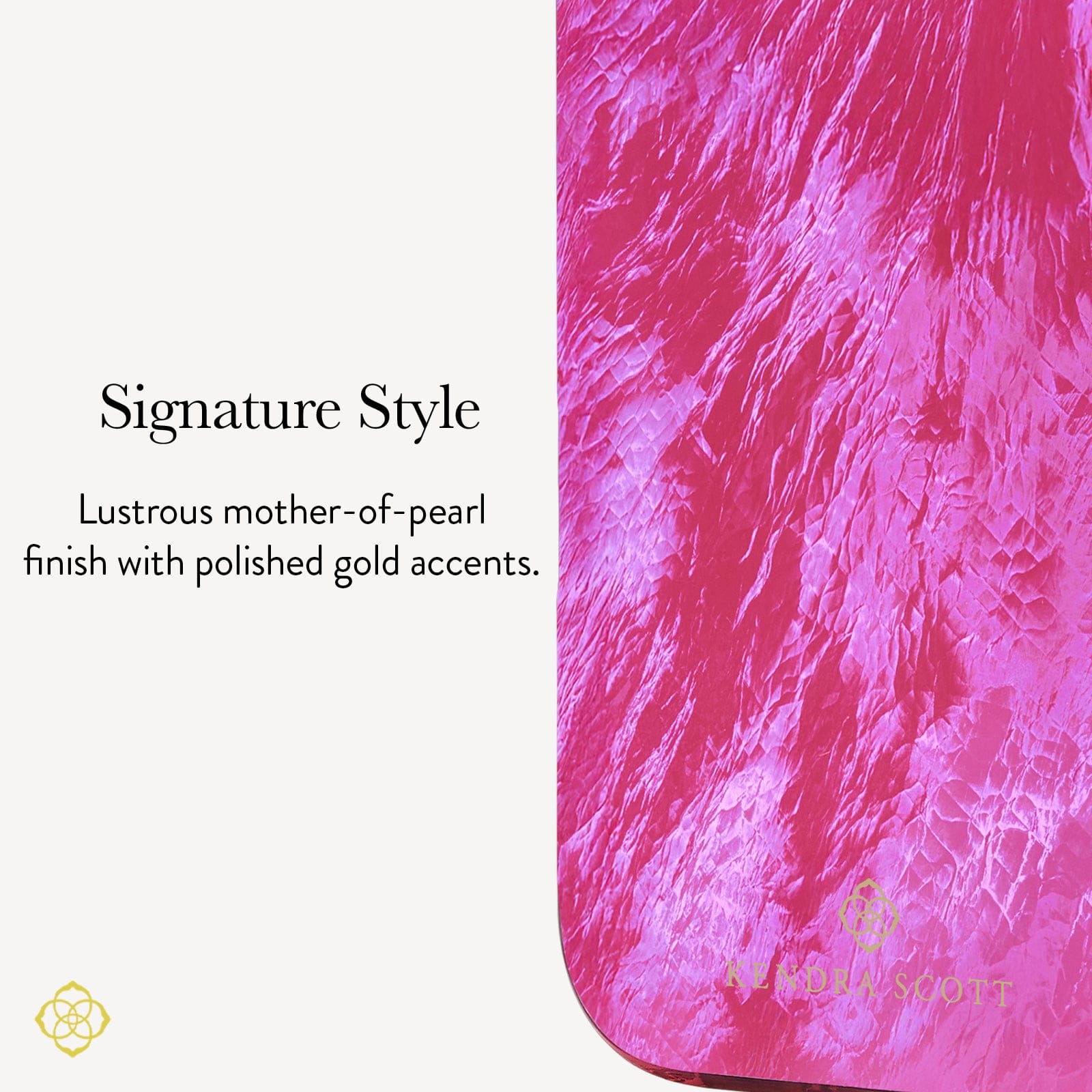 Kendra Scott Raspberry Pearl MagSafe - iPhone 17 Pro Max