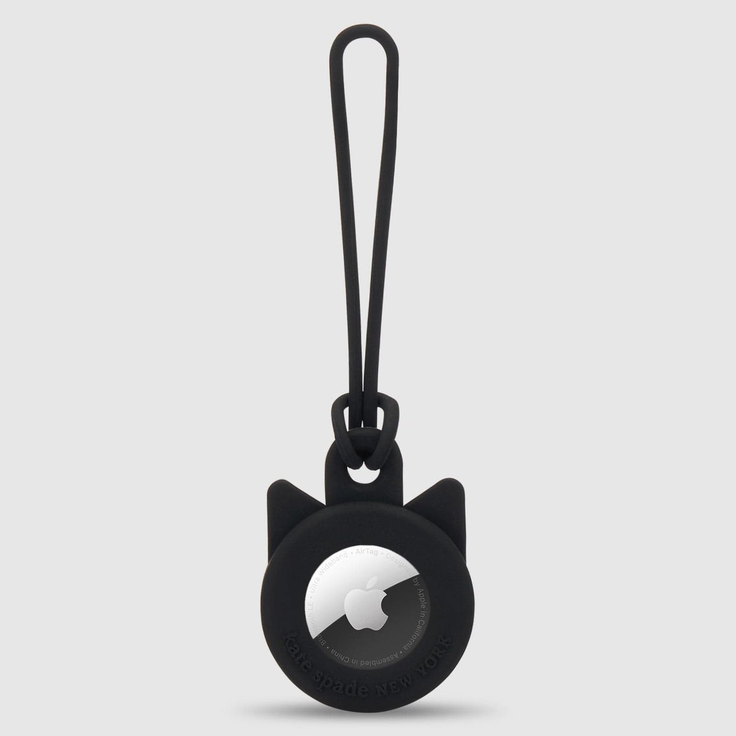 kate spade new york Black Cat AirTag Keychain Case