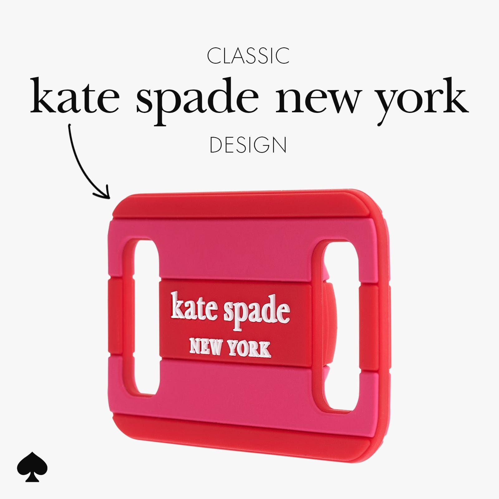 kate spade new york Seaside Strip Dog Collar AirTag Case
