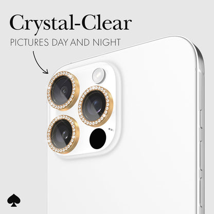 kate spade new york Camera Lens Protector Set in Stone - iPhone 16 Pro / 16 Pro Max