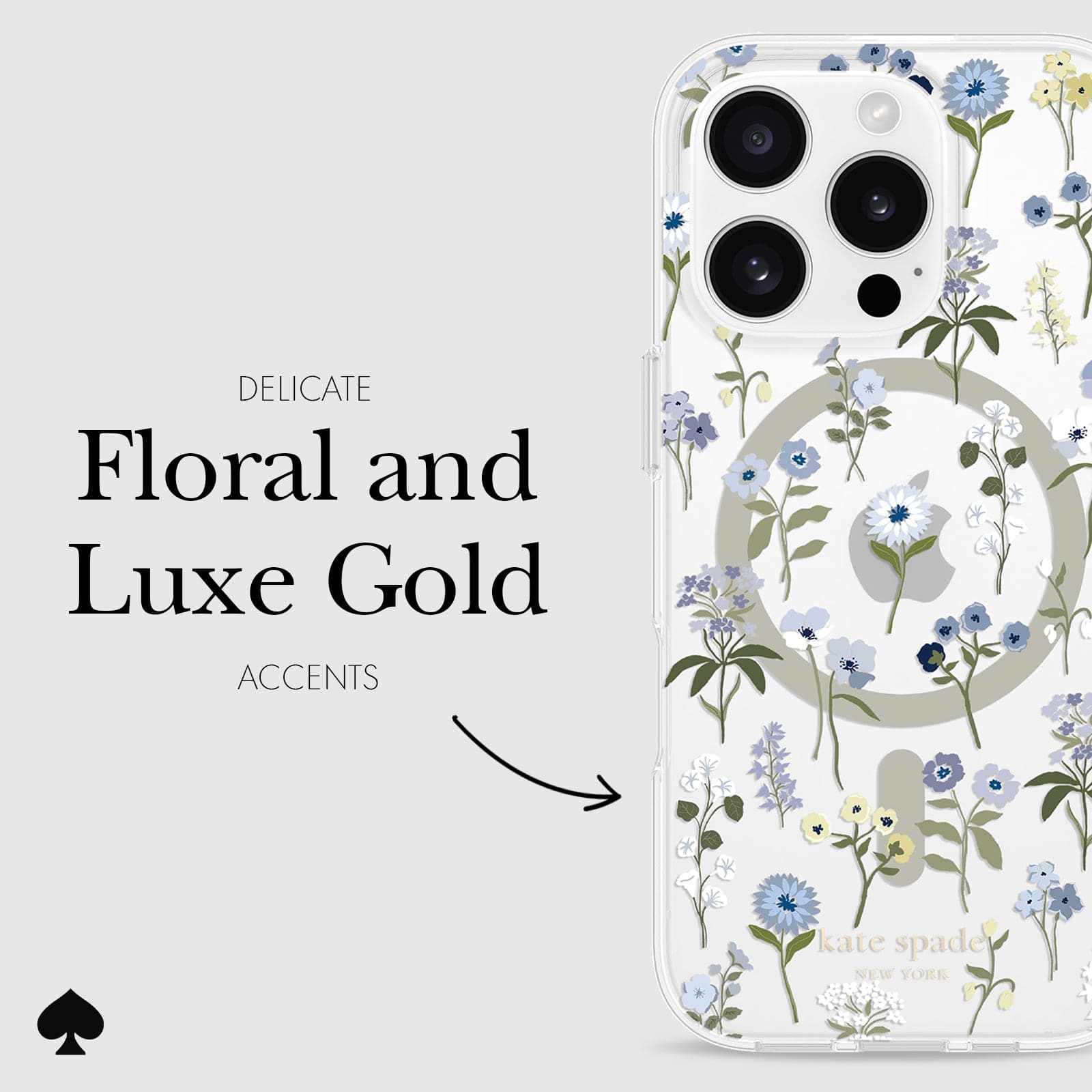 kate spade new york Precious Bloom MagSafe - iPhone 16 Pro