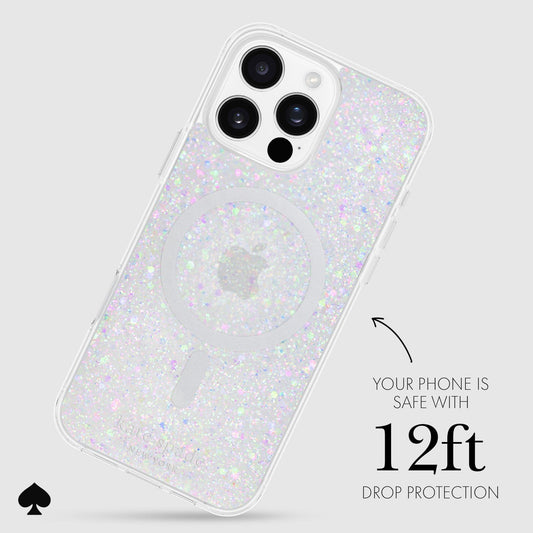 kate spade new york Chunky Glitter MagSafe - iPhone 16 Pro Max
