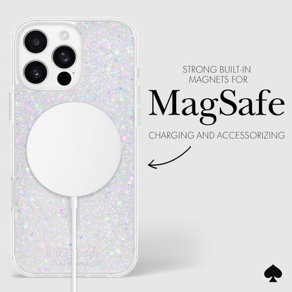 kate spade new york Chunky Glitter MagSafe - iPhone 16 Pro Max