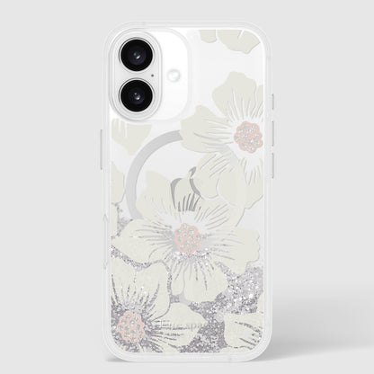 kate spade new york Liquid Glitter Hollyhock MagSafe - iPhone 16