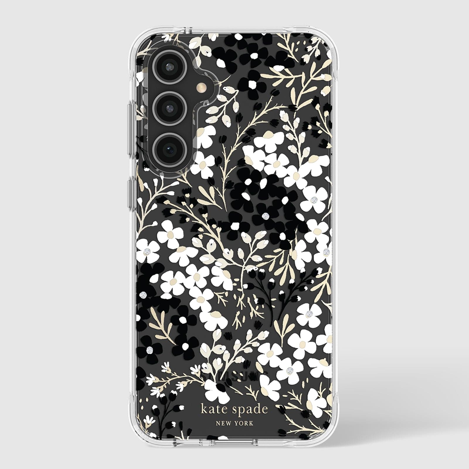 kate spade new york Multi Floral Black and White - Galaxy S23 FE