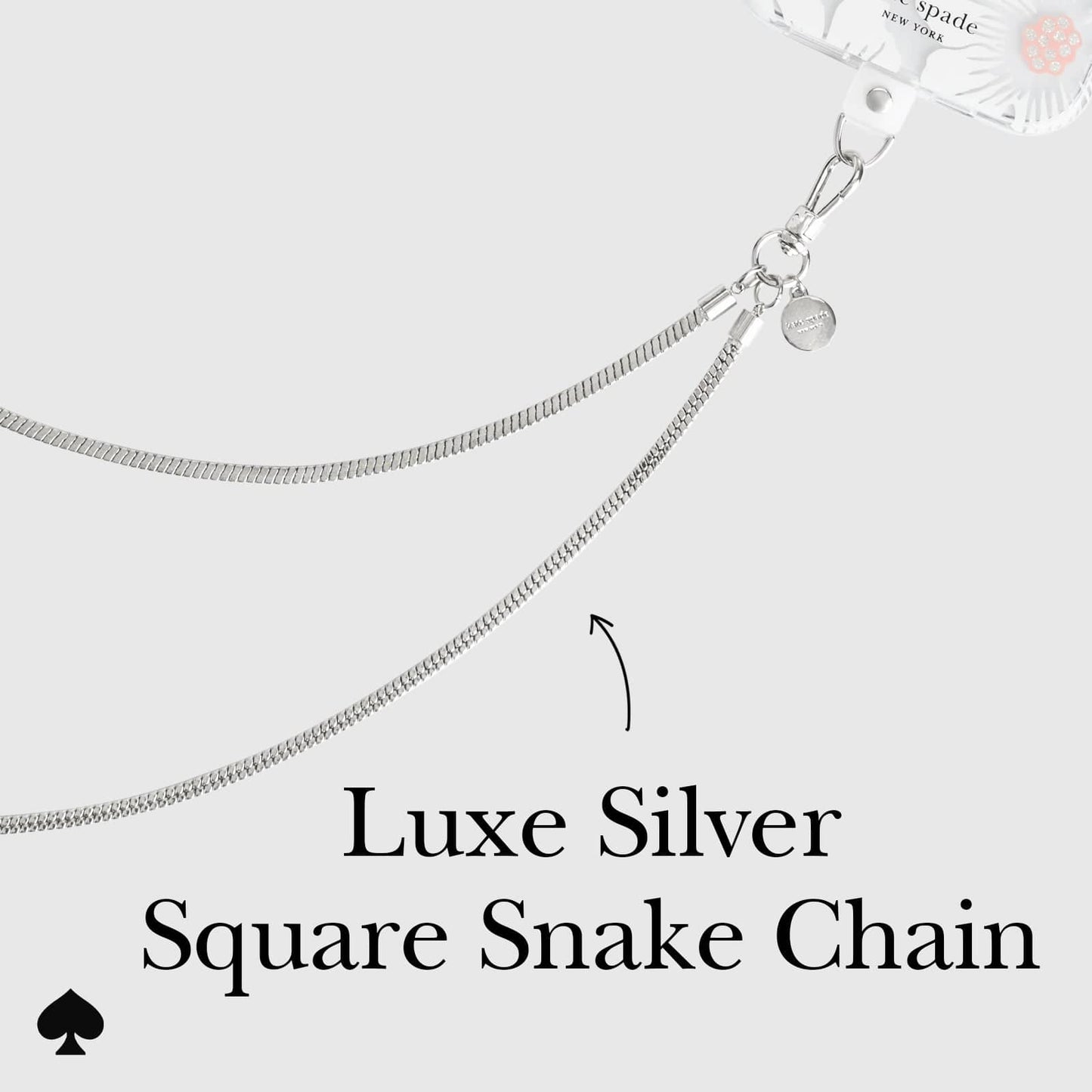 kate spade new york Heart of Silver Phone Crossbody