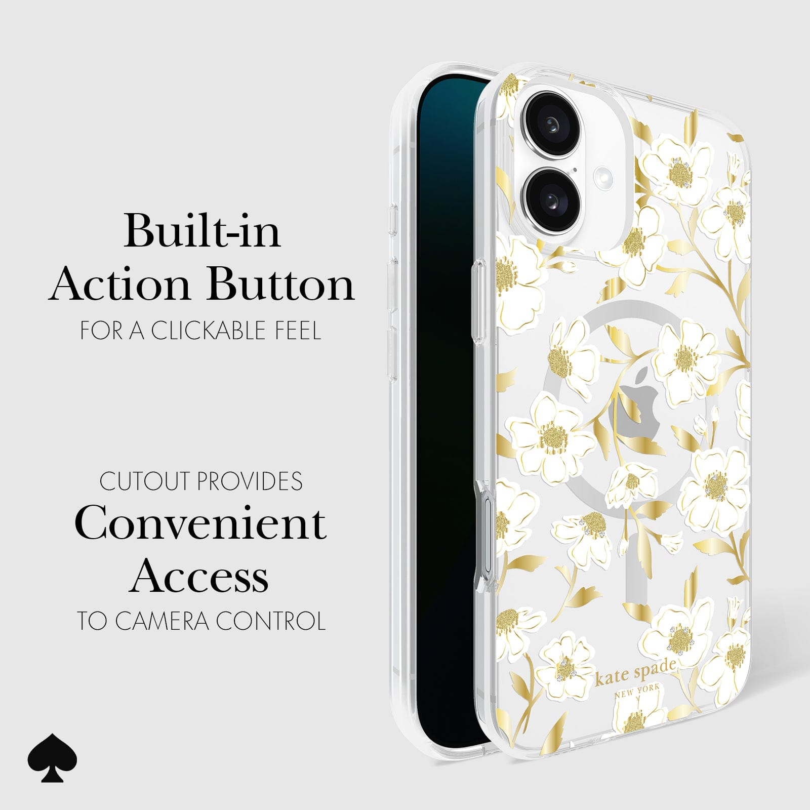 kate spade new york Sunshine Floral MagSafe - iPhone 16 Plus