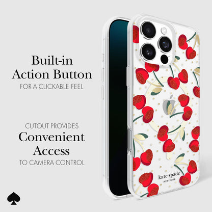 kate spade new york Cherry Dot MagSafe - iPhone 16 Pro Max