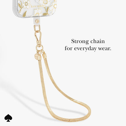 kate spade new york Heart of Gold Phone Charm