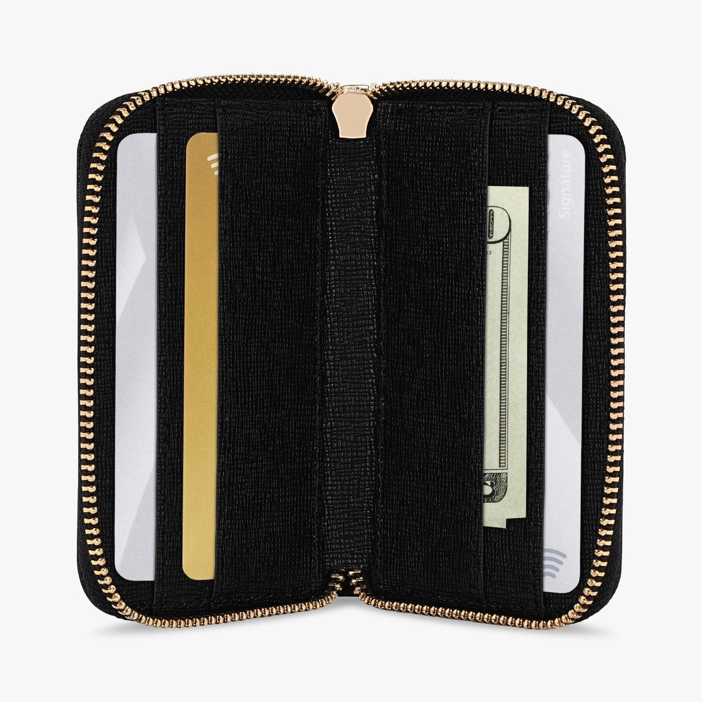kate spade new york Midnight Black Devin Zip MagSafe Wallet